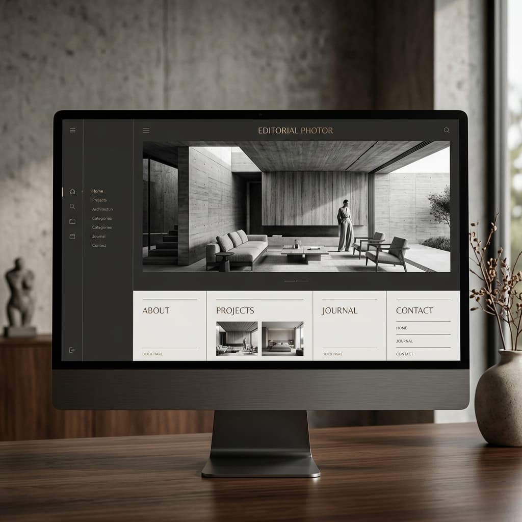 Premium Web Design Interface